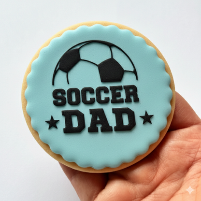 DAD SOCCER DEBOSSING