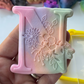 Floral letters Alphabet- Deboss + cutters