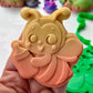 Bee theme - Cute Bee - 3D deboss and cutter