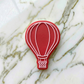 Hotair Balloon - debossing and matching cutter M1062