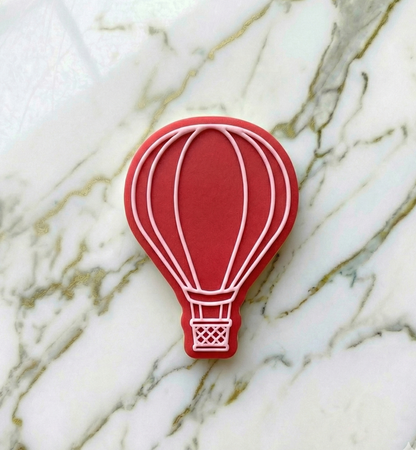 Hotair Balloon - debossing and matching cutter M1062
