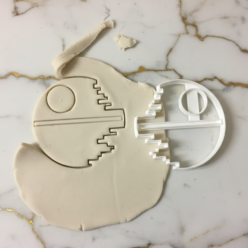 The Death Star Star Wars-INSPIRED Uk SELLER Biscuit Cookie Cutter Fondant Cake Decorating