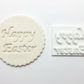 HAPPY EASTER - Embossing - stamp