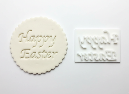 HAPPY EASTER - Embossing - stamp