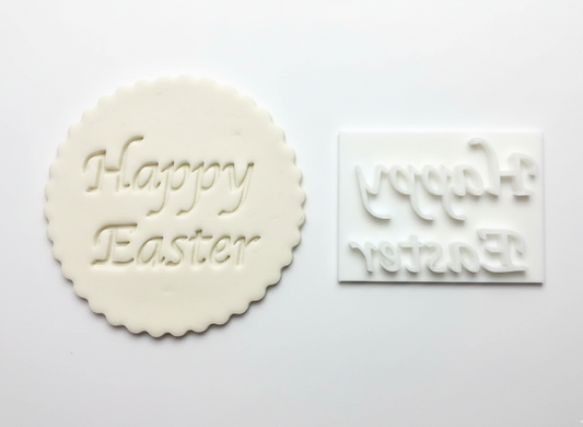 HAPPY EASTER - Embossing - stamp