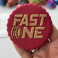 Racing - Fast one - deboss disc