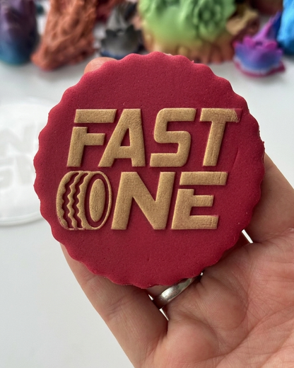 Racing - Fast one - deboss disc