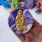 Praying woman - debossing acrylic stamp