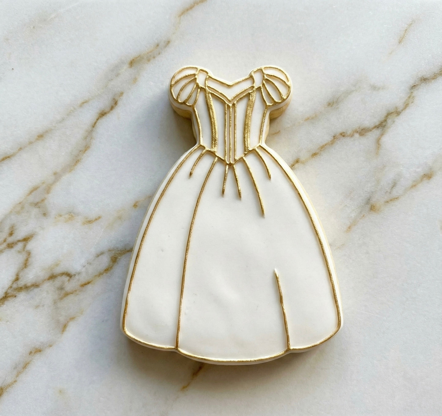 Snow white Princess dress debossing (pop out) + cutter M1089