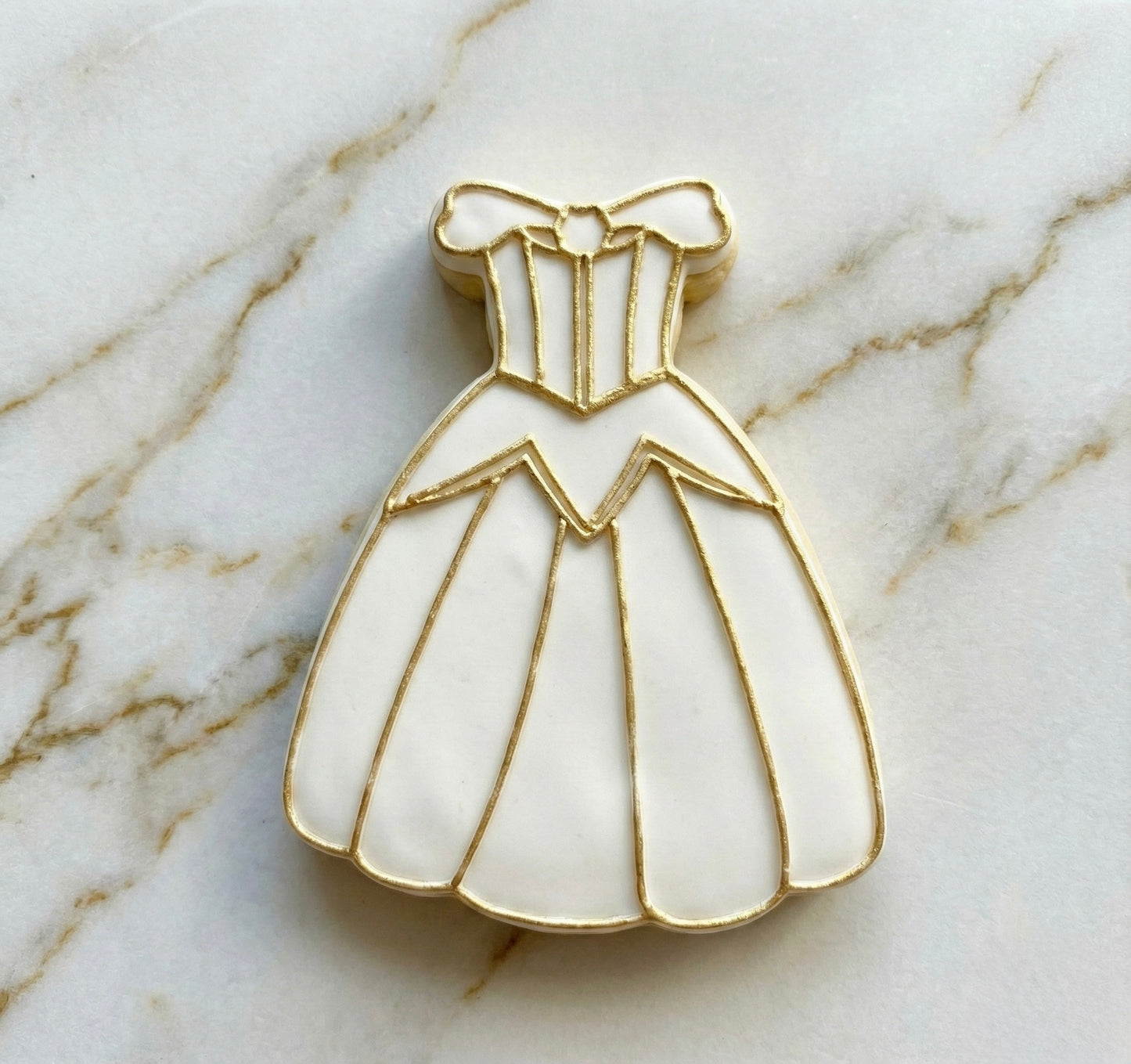 Aurora Princess dress debossing (pop out) + cutter M1089