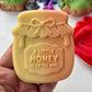 Bee theme - Honey jar 3D deboss and cutter