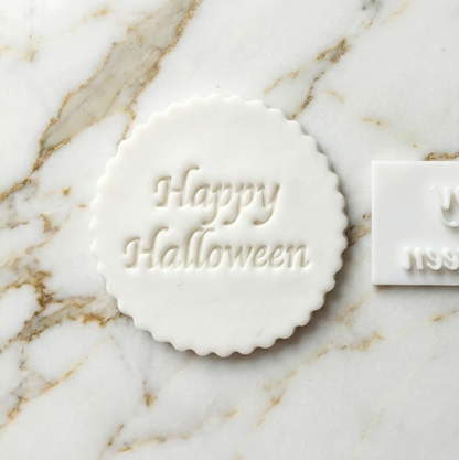 HAPPY HALLOWEEN - Embossing - stamp