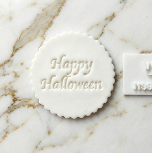 HAPPY HALLOWEEN - Embossing - stamp