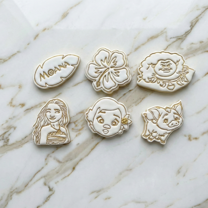 Inspired cartoon - cutters and stamps