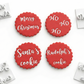 Christmas stamps-embossing