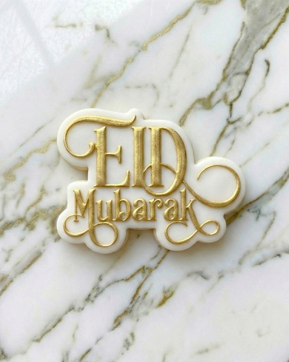 Eid Mubarak - Ramadan / Eid deboss + cutter M1001