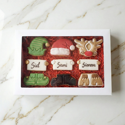Christmas cookie cutters choose from Elf - Santa Claus - Reindeer