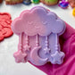 Baby Eid- Crescent Moon Cloud Mobile - 3D deboss and matching cutter