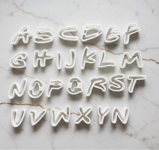 Friends Alphabet Cookie cutter