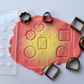Alphabet Tile deboss and 6 x small cutters