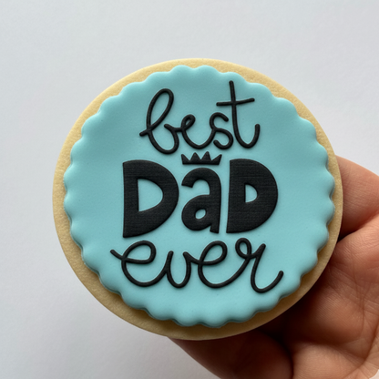 best DAD ever DEBOSSING