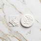 Ramadan Mubarak in Arabic Muslim Islamic Embossing for cupcake - stamps