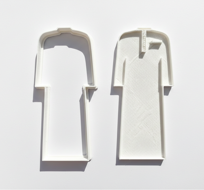 Long islamic dress Man- stamp + cutter