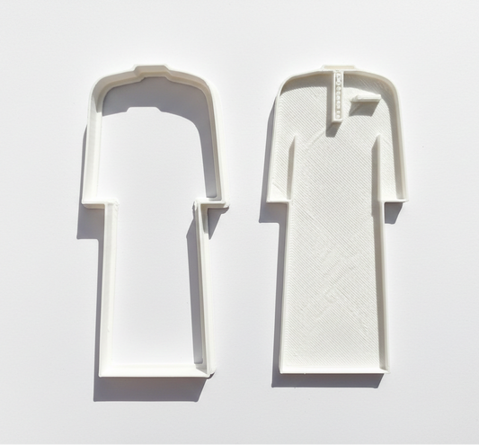 Long islamic dress Man- stamp + cutter