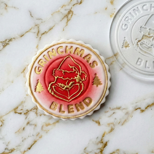 Christmas - Grinch - grinchmas blend - debossing