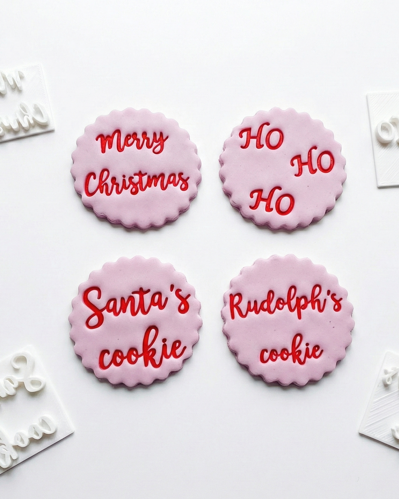 Christmas stamps-embossing