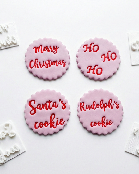 Christmas stamps-embossing