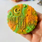lantern and moon - debossing acrylic stamp