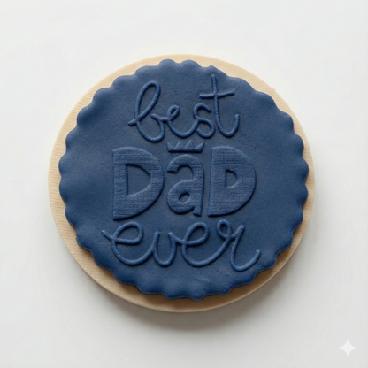 best DAD ever DEBOSSING