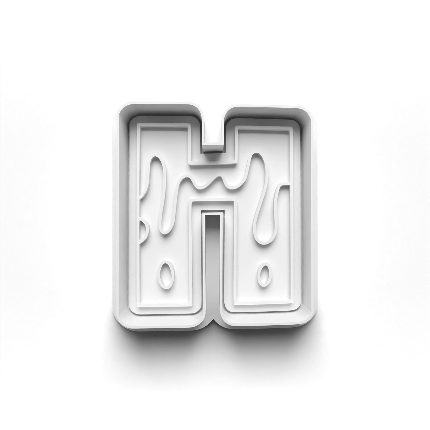 Playful letters Alphabet cookie cutter + stamp 0840
