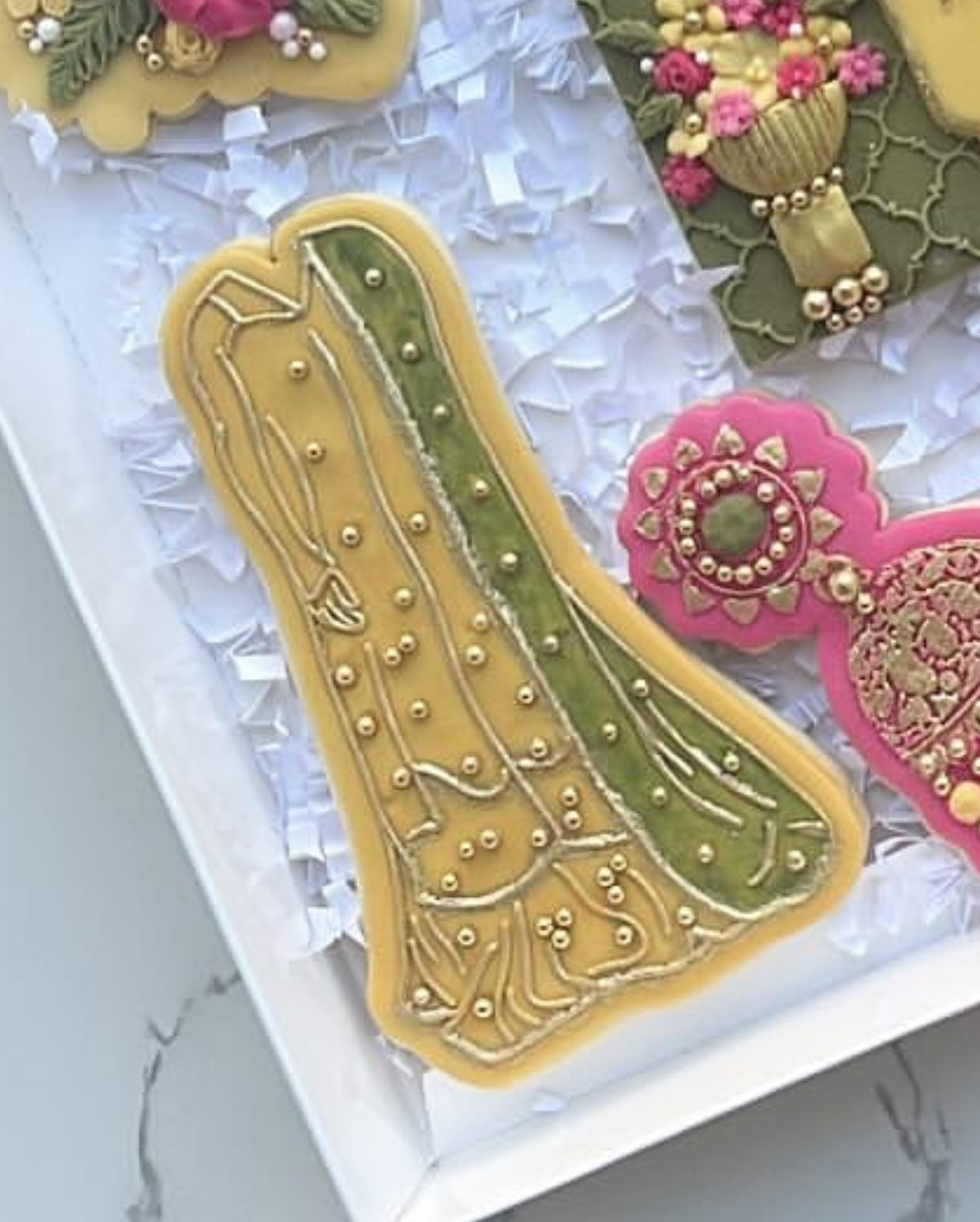 Wedding dress - Muslim inspired - deboss + cutter