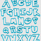 Pokemon alphabet cookie Cutters