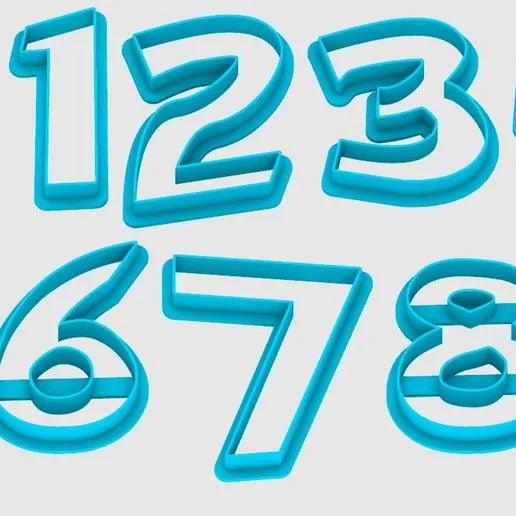 Pokemon alphabet cookie Cutters