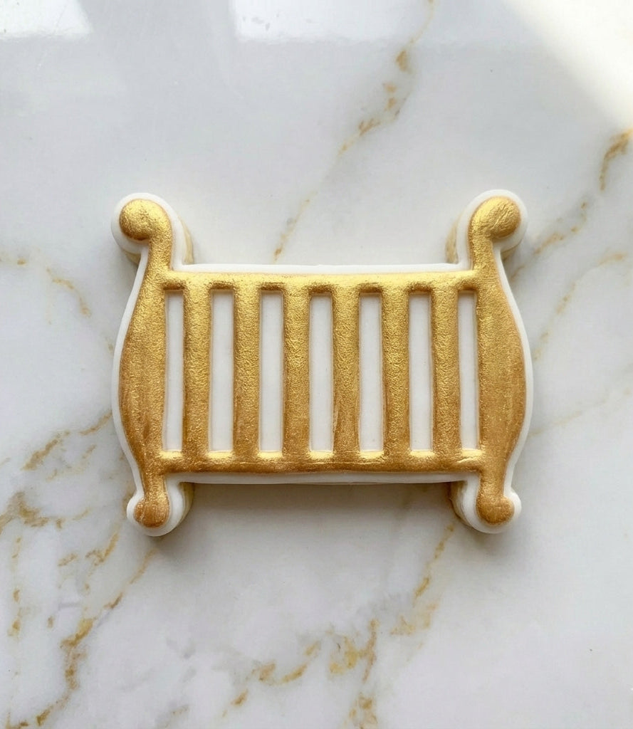 Baby cot - Cookie cutter + Debossing