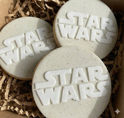 Star Wars logo- debossing acrylic stamp