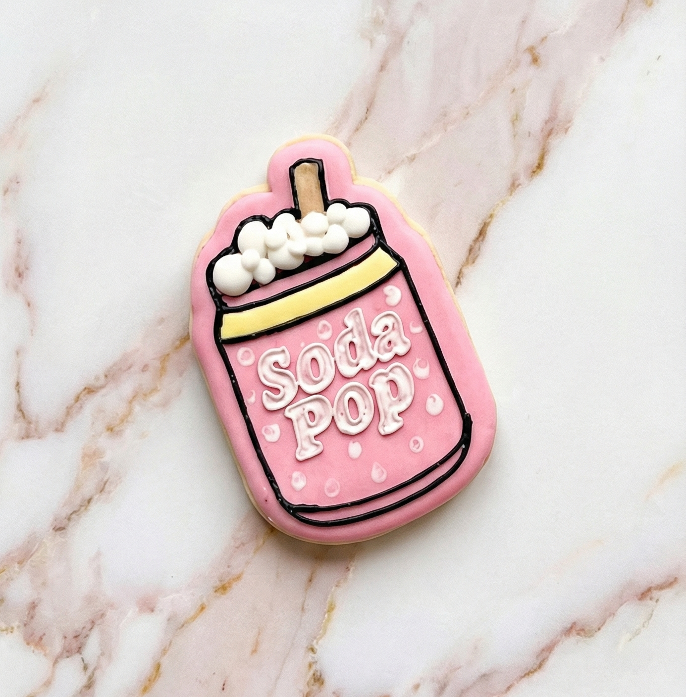 K-POP Fantasy Demon Hunters Themed-INSPIRED  Soda pop deboss and cutter M1107