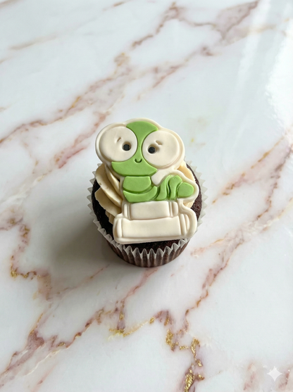 worm on books - teacher - cookie cutter + stamp