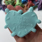 Stranger thing lights - I love you to the upside down & back - cookie cutter + deboss M1104