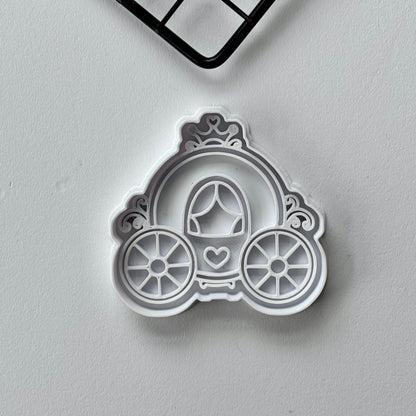 Princess Carriage - stamp and cutter M1090