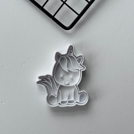 Unicorn stamp and cutter