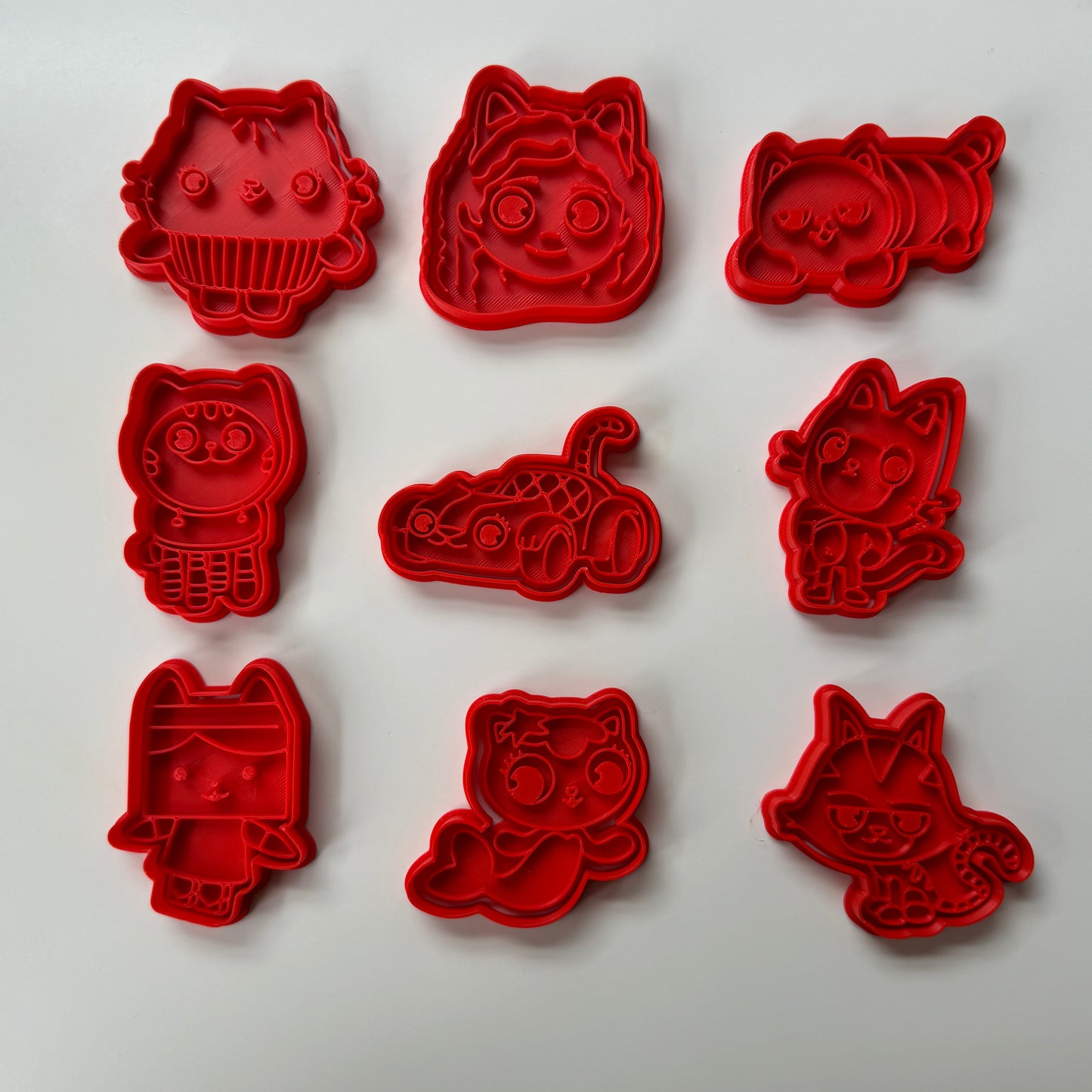 Cartoon doll house-inspired cutter and stamp