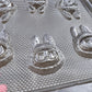 6 x head monster chocolate mould