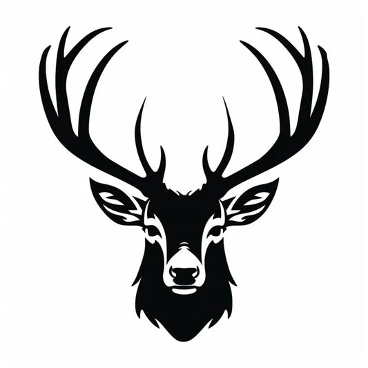Stag head deboss + matching Cookie Cutter