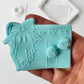 Halloween Tic Tac game deboss + matching cutter