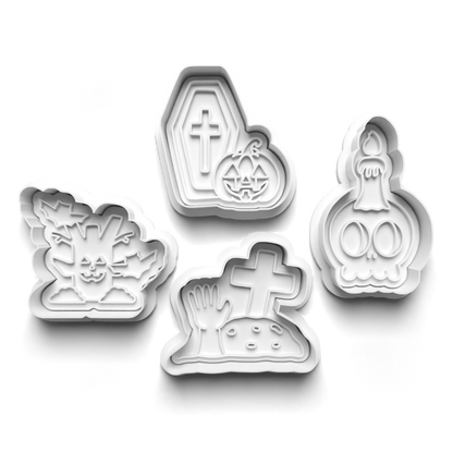 Halloween - cookie cutters - graveyard - 0690
