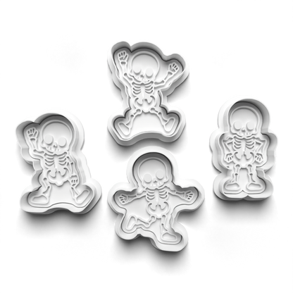 Halloween - cookie cutters - skeleton - 0693